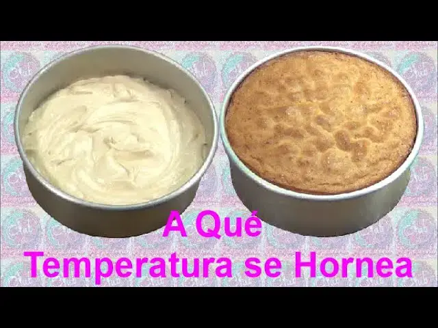 'Video thumbnail for A Qué Temperatura se Hornea una Torta o un Pastel ?│Club de Reposteria'