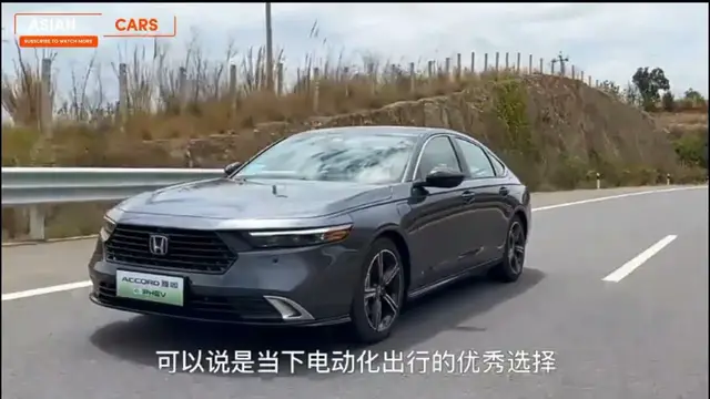 'Video thumbnail for TEST DRIVE HONDA ACCORD e: PHEV (2023)'