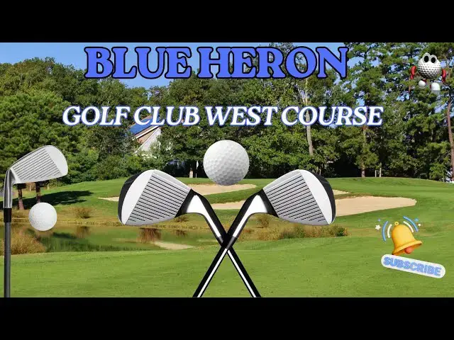 'Video thumbnail for Navigating the Scenic 1st Hole at Blue Heron Golf Club - West Course'