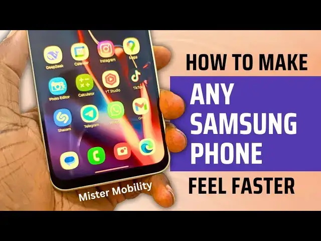 'Video thumbnail for How To Make Any Samsung Phone Faster'