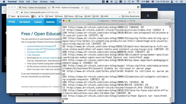 'Video thumbnail for Data Visualization(Code Sample: Pagerank Computation) - Python Tutorial(Part 74)'