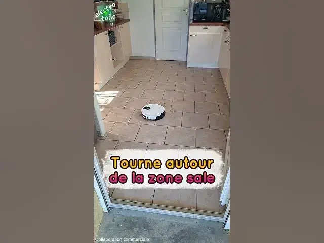 'Video thumbnail for Robot aspirateur laveur Ilife G9 Pro 🔎 Mode Spot 👌 Aspire et lave en spirale autour d'un point'