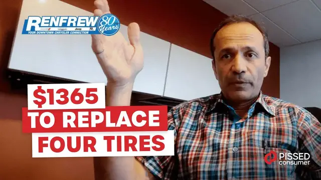 'Video thumbnail for Renfrew Chrysler Review: My Jeep Hybrid's Service Experience | PissedConsumer'