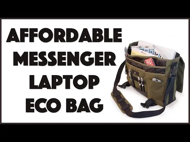 'Video thumbnail for MobileEdge ECO Laptop Messenger Bag - REVIEW'