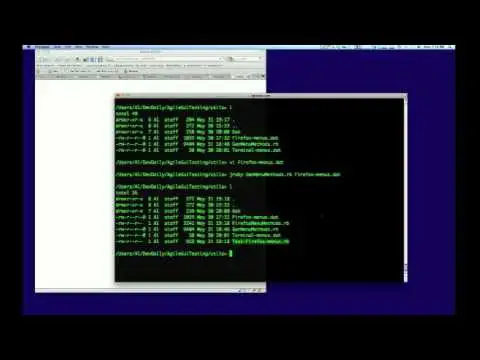 'Video thumbnail for Agile GUI Testing - Automated Menu Code Generation and Testing'