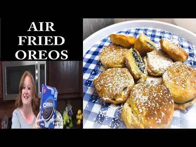 'Video thumbnail for AIR FRIED OREOS OR BAKE THEM IN THE OVEN'