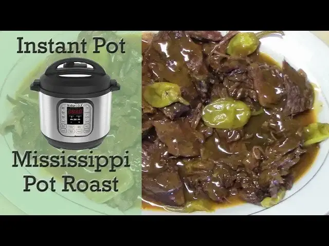 'Video thumbnail for INSTANT POT MISSISSIPPI POT ROAST'