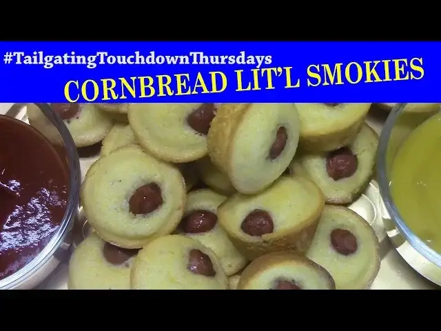 'Video thumbnail for CORNBREAD LIT'L SMOKIES | #TailgatingTouchdownThursdays'
