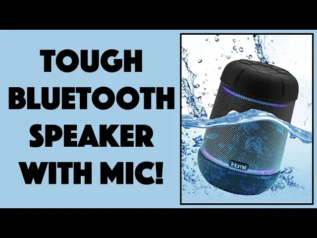 'Video thumbnail for iHome iBT158 Smart Bluetooth Speaker -- REVIEW'
