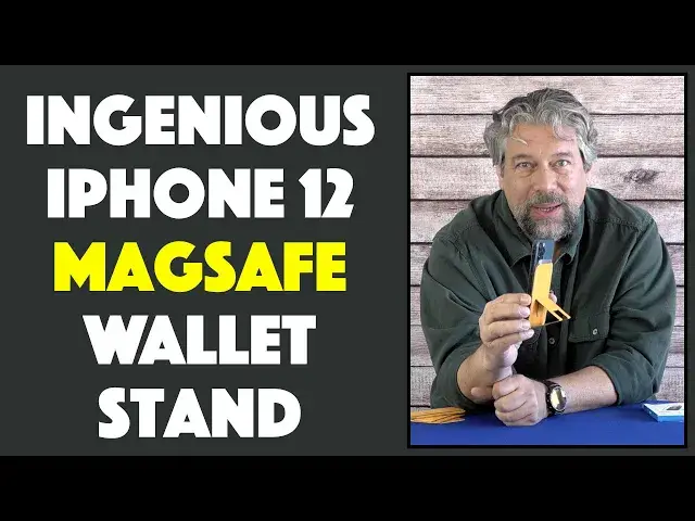 'Video thumbnail for Jessir MagHolder -- MagSafe iPhone 12 Wallet Stand -- REVIEW'