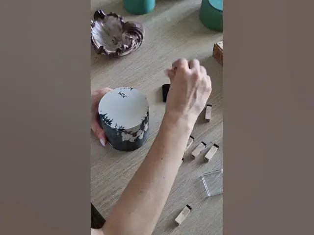 'Video thumbnail for Unique candles #handcrafted in România 🇷🇴 #weecandles'