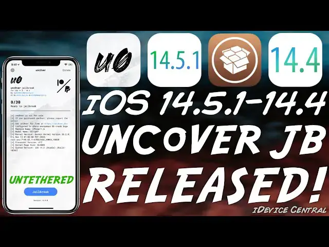 'Video thumbnail for iOS 14.5.1 - 14.4 Unc0ver JAILBREAK Untethered RELEASED! + Fugu14 (A12+) | JAILBREAK NOW With Cydia'