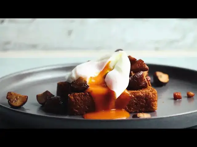 'Video thumbnail for How to make the perfect mushroom toast with egg recipe'