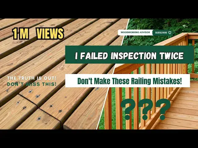 'Video thumbnail for Deck Railing Installation: Avoid These 2025 Code Mistakes!'