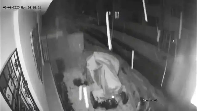 'Video thumbnail for Earthquake footage from a security camera Turkey (over 160 km from epicenter)'