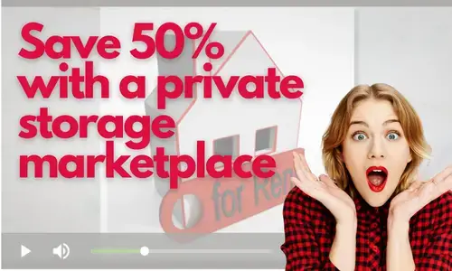 'Video thumbnail for Five New Private Storage Marketplaces – Self Storage Units'