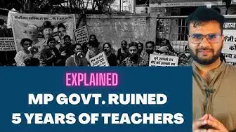 'Video thumbnail for Bhopal: Why Teachers are Protesting at DPI Office, watch how MP Govt. Ruined their careers'