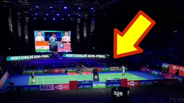 'Video thumbnail for Ultimate Badminton Court Experience POV ft Peter Gade Yonex All England 2022'