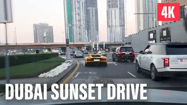'Video thumbnail for Dubai Sunset Driving Tour 4k'