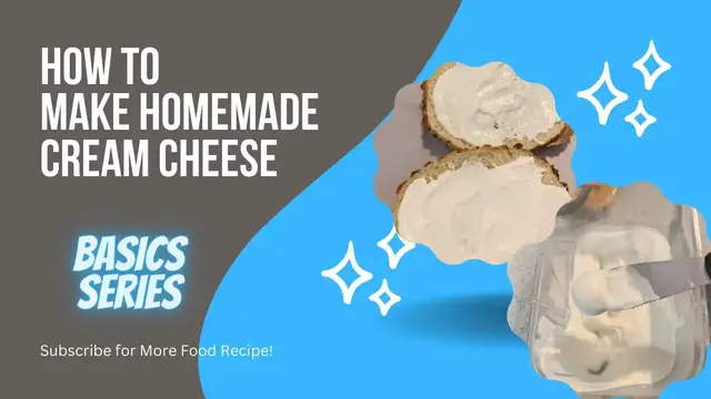 'Video thumbnail for How To Make Cream Cheese Homemade//  Basics //  Jeni Gough'