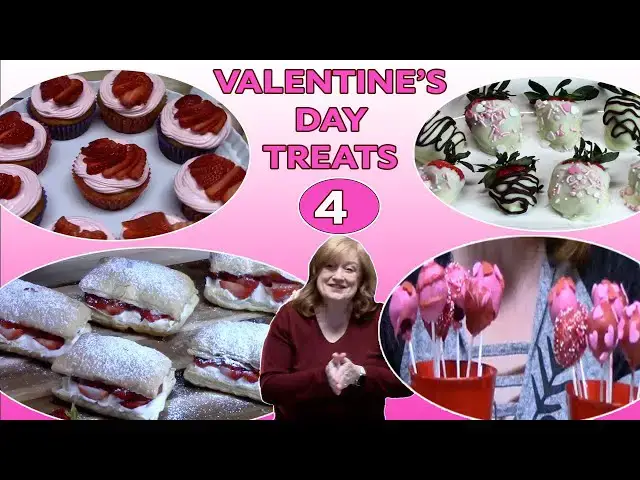 'Video thumbnail for 4 FUN VALENTINE'S DAY TREATS'