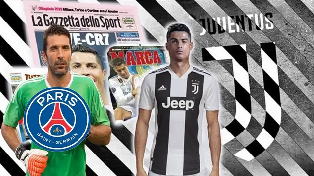 'Video thumbnail for Confirmed Summer Transfers Ronaldo To Juventus, Buffon To PSG, Mahrez To Man city'