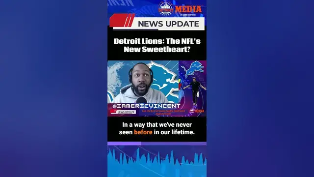'Video thumbnail for Detroit Lions: The NFL's New Sweethearts?'