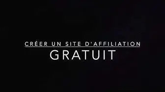 'Video thumbnail for Google Sites Site Affiliation Gratuit'