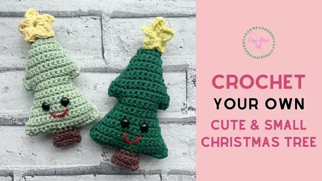 'Video thumbnail for Free Crochet Christmas Tree Pattern for Beginners'