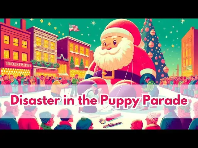 'Video thumbnail for Christmas Kids Story | Disaster in the Puppy Parade | Bedtime Children Christmas Story | Storytime'