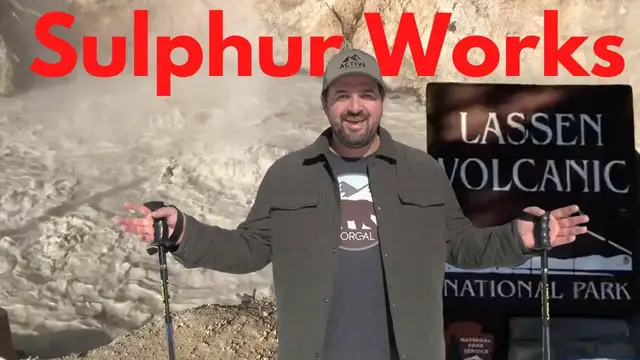 'Video thumbnail for A Snowshoe Hike to Sulphur Works in Lassen Volcanic National Park'