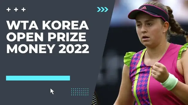 'Video thumbnail for WTA Korea Open Prize Money 2022'
