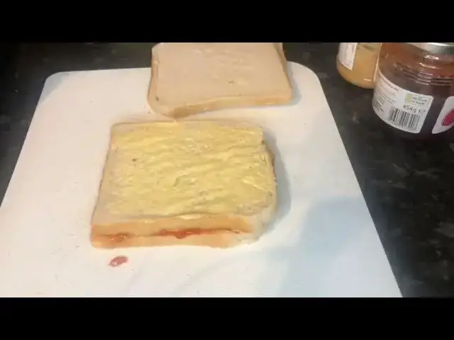'Video thumbnail for Grilled Peanut Butter and Jelly sandwich recipe'