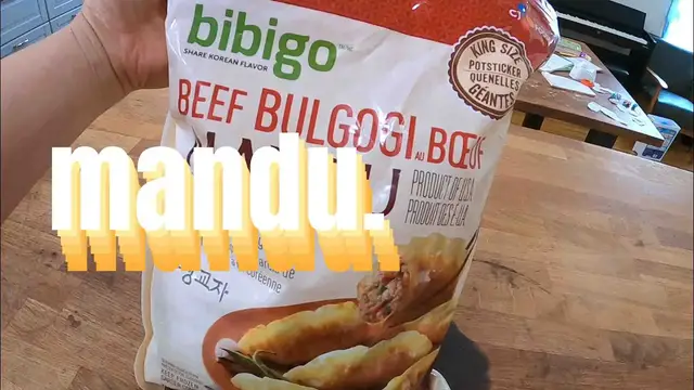 'Video thumbnail for How To Cook Korean Bibigo Frozen Mandu | Stove Top vs Air Fryer Battle | OPPACOOKSHERE #만두 #비비고 만두'