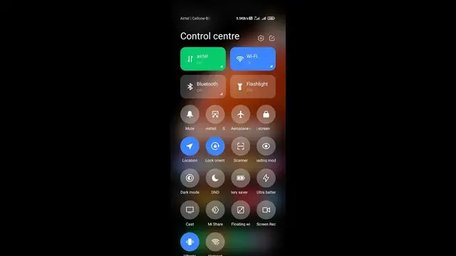 'Video thumbnail for POCO X2 New Update Control Center'