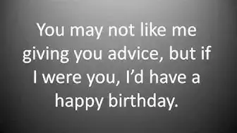 'Video thumbnail for Facebook Friend Birthday Wishes'