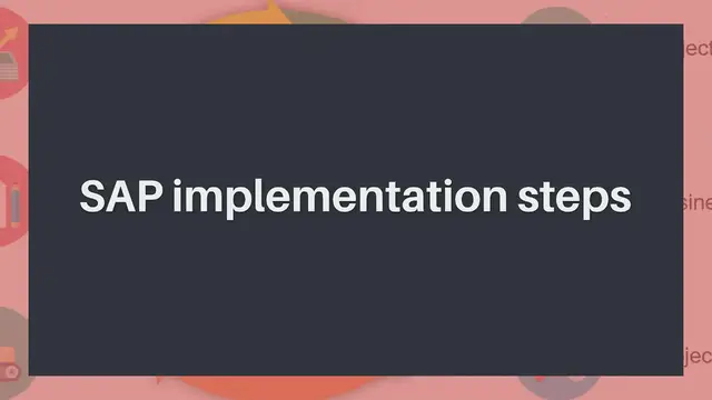 'Video thumbnail for SAP implementation steps'