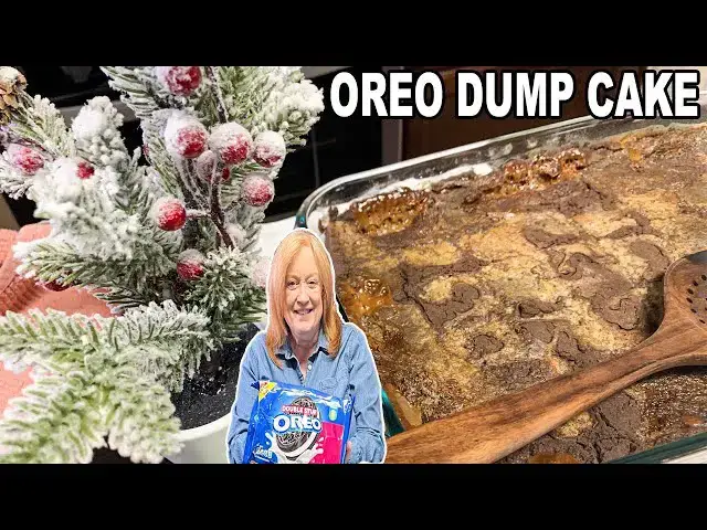 'Video thumbnail for OREO DUMP CAKE, Easiest 5 Ingredient Dessert Recipe'