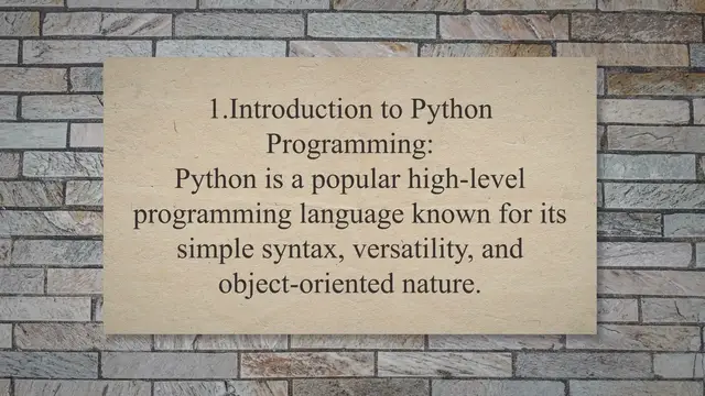'Video thumbnail for The Ultimate Python Programming Roadmap: From Syntax to Real-World Applications'