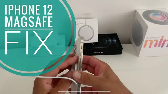 'Video thumbnail for How To Fix iPhone 12 Not Charging With MagSafe'