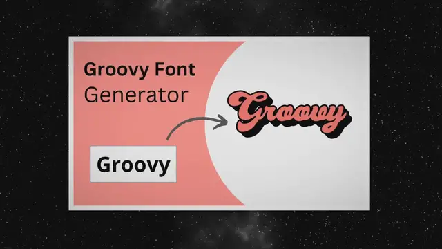 'Video thumbnail for Groovy Font Generator: FREE Editable Groovy Text Effects'