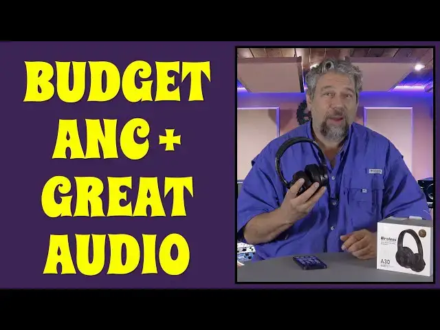 'Video thumbnail for OneOdio A30 ANC Bluetooth Headphones -- REVIEW'