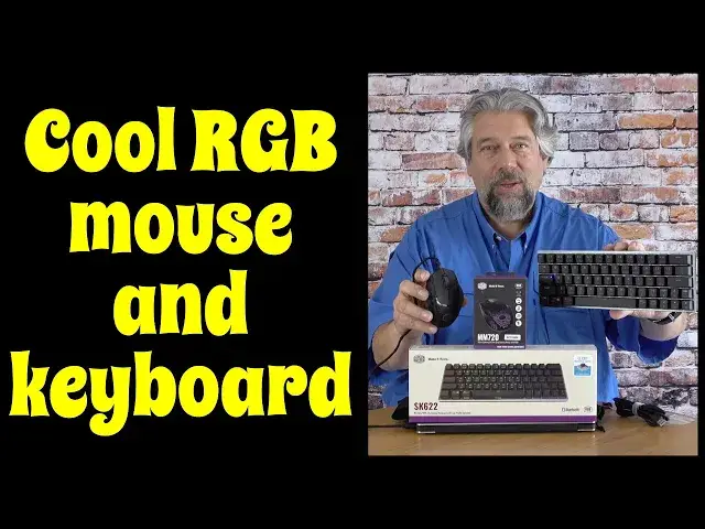 'Video thumbnail for Cooler Master Gaming Mouse MM720 & Bluetooth Keyboard SK622 - REVIEW'