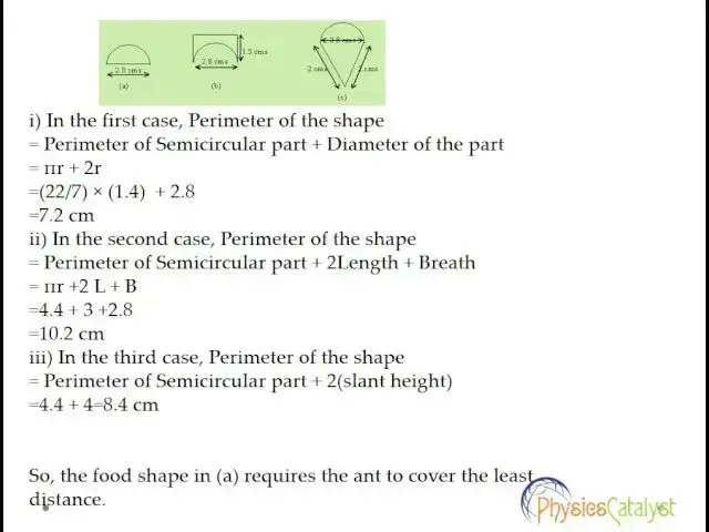 'Video thumbnail for How to solve perimeter based problems for class 8 maths'