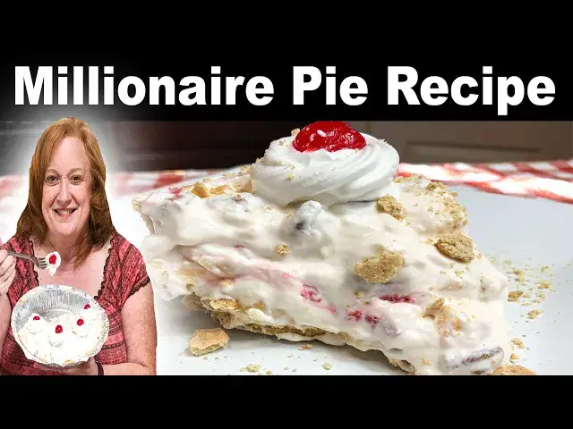 'Video thumbnail for MILLIONAIRE PIE EASY NO BAKE RECIPE'