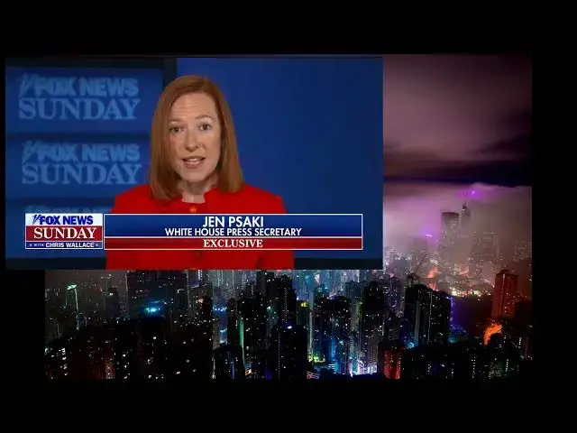 'Video thumbnail for Jen Psaki cornered by Chris Wallace on Biden's Border Transparency'