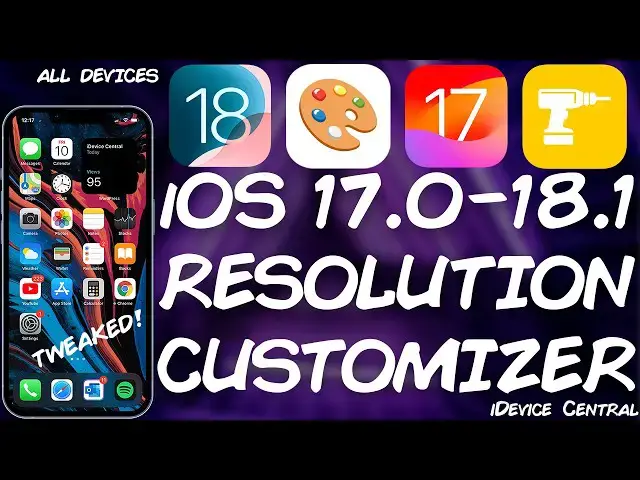 'Video thumbnail for iOS 17.0 - 18.1 JAILBREAK News (All Devices): New Tweaking / Customization Tool Available!'