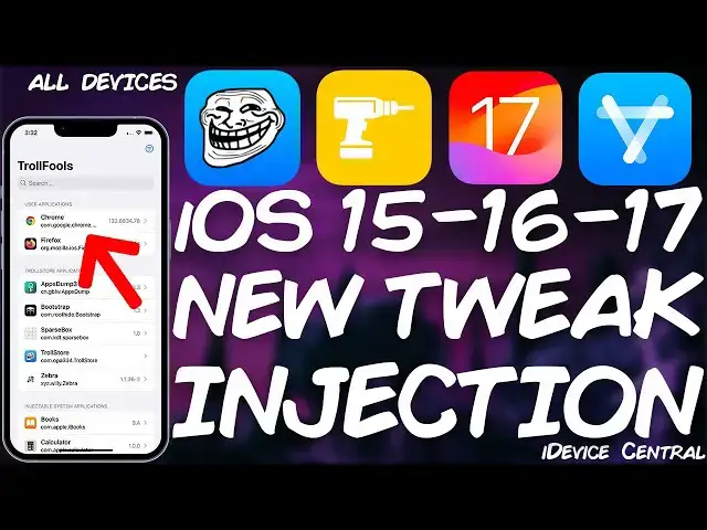 'Video thumbnail for Must-Have App: TrollFools: Tweak Injection (All Devices) For iOS 17 - 15.0 Without Jailbreak'