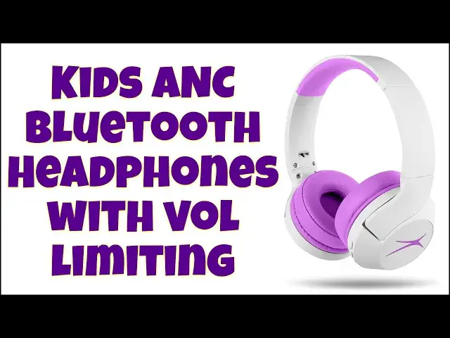 'Video thumbnail for Altec Lansing ANC Bluetooth Kids Headphones -- REVIEW'