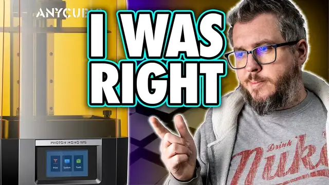 'Video thumbnail for Anycubic Photon Mono M5 Review - Better than the M5s - WELL KINDA'